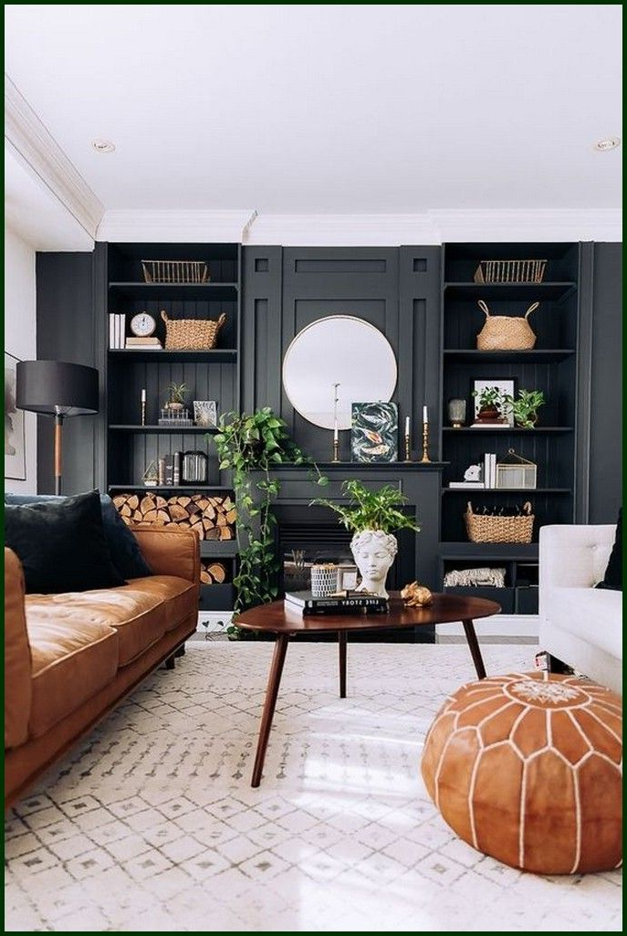 10 Tasteful Ways To Add Black Into Your Home (Trust Me, It's Worth It ... for Living Room Ideas Black