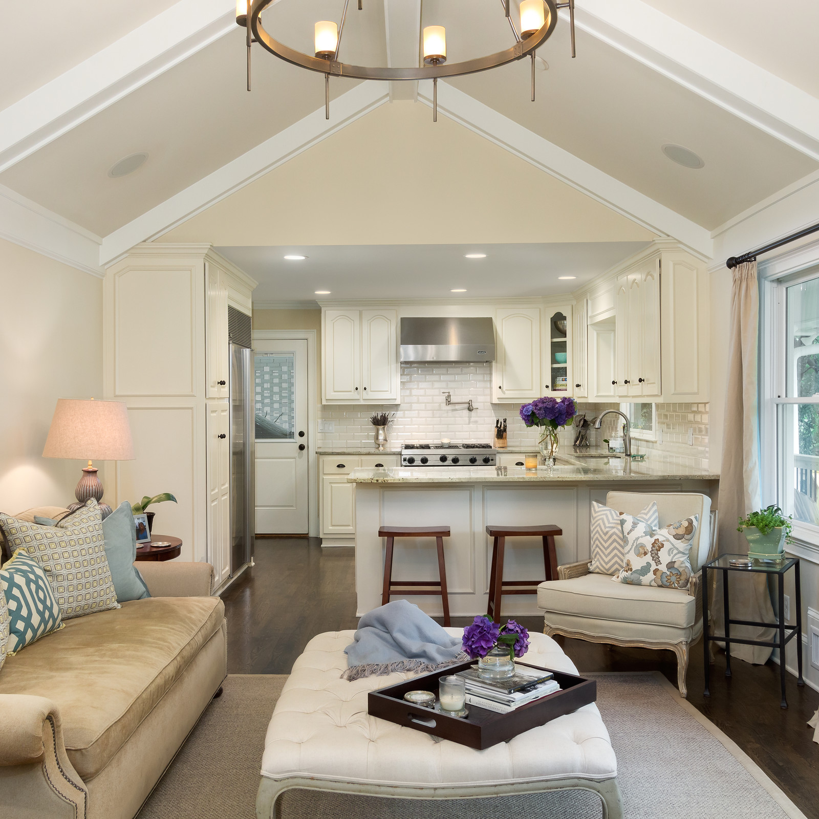 Functional Beauty: Innovative Kitchen Living Room Design Solutions