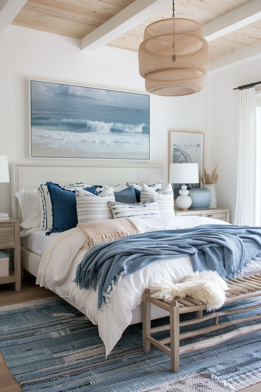 20+ Coastal Bedroom Ideas That Bring The Beach To Your Home for Timeless beach house bedroom designs that blend comfort with coastal charm
