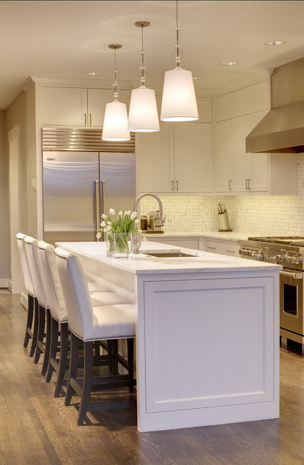 20+ Cool Kitchen Island Ideas - Hative for Modern Kitchen Island Ideas