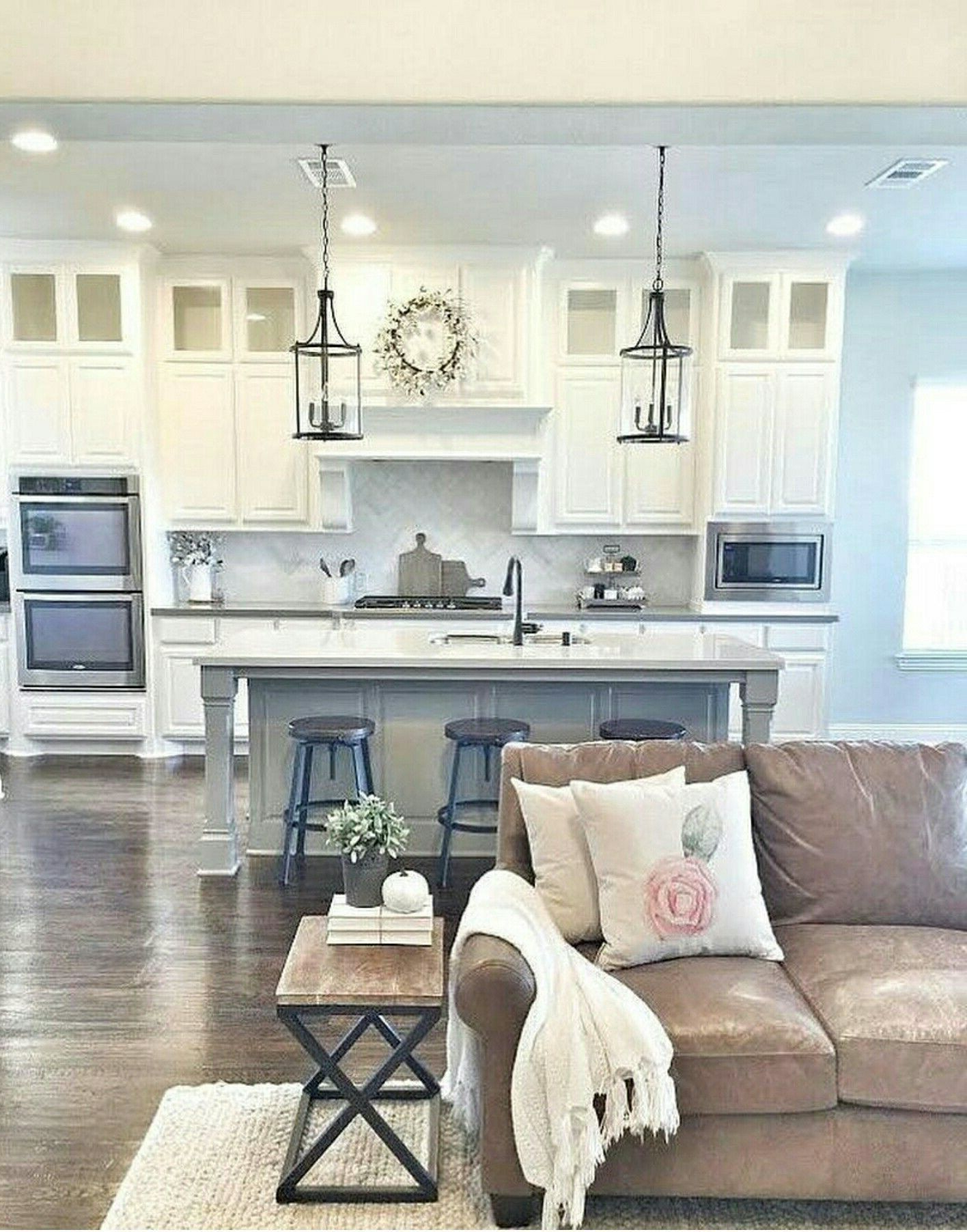 20+ Kitchen And Living Room Ideas in Designing functional zones that blend kitchen and living room