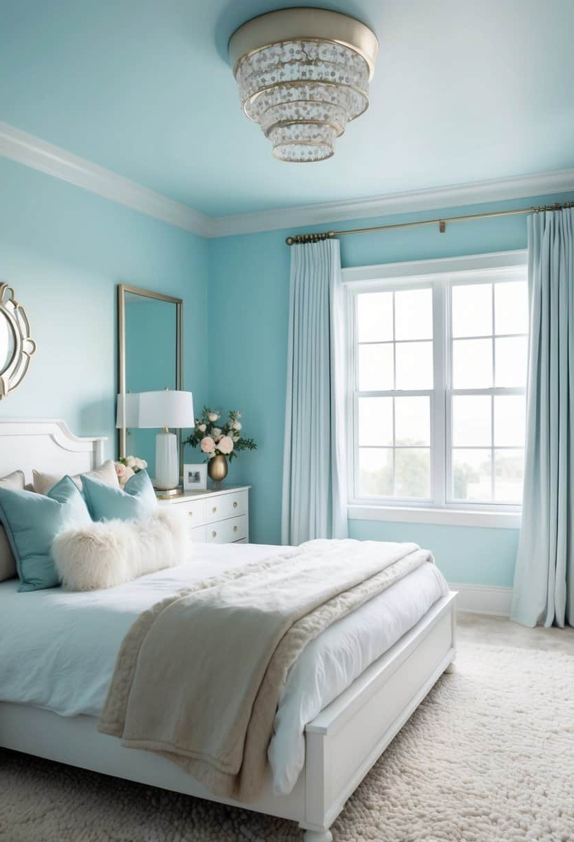 20 Light Blue Bedroom Decor Ideas - Apartment Notes regarding Light Blue Bedroom Design Ideas