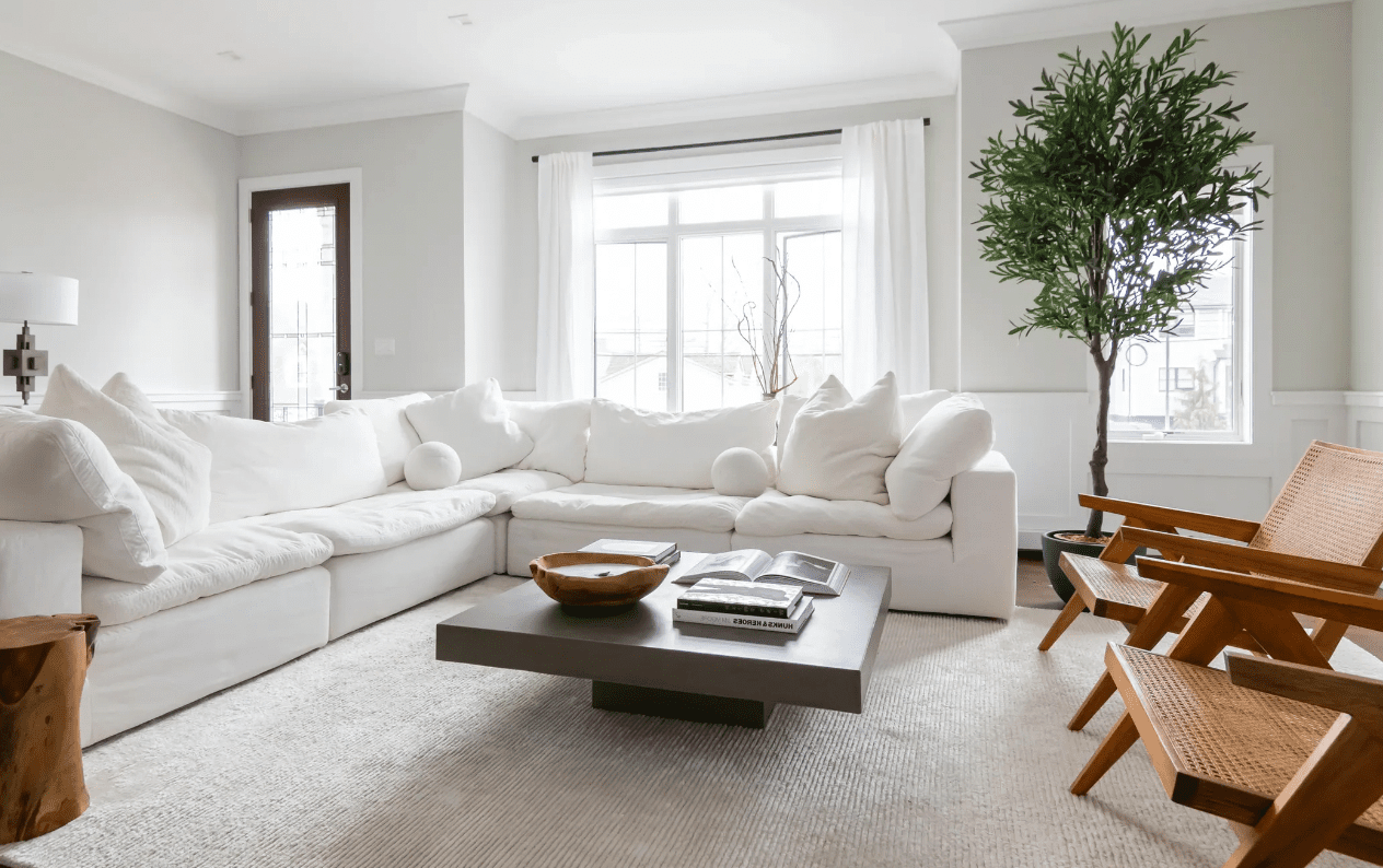 23 Timeless Neutral Living Room Ideas That You'll Love in Creating a serene sanctuary with neutral living room ideas