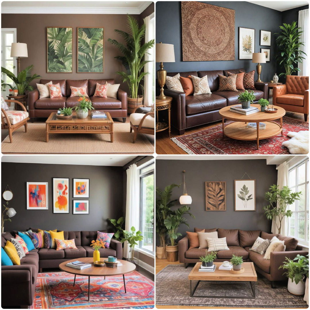 25 Dark Brown Couch Living Room Ideas For A Cozy Space with Dark Brown Couches Living Room Ideas