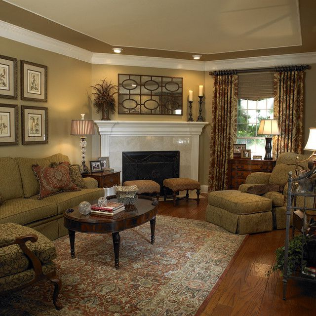 Classic Elements That Define Beautiful Traditional Living Room Aesthetics