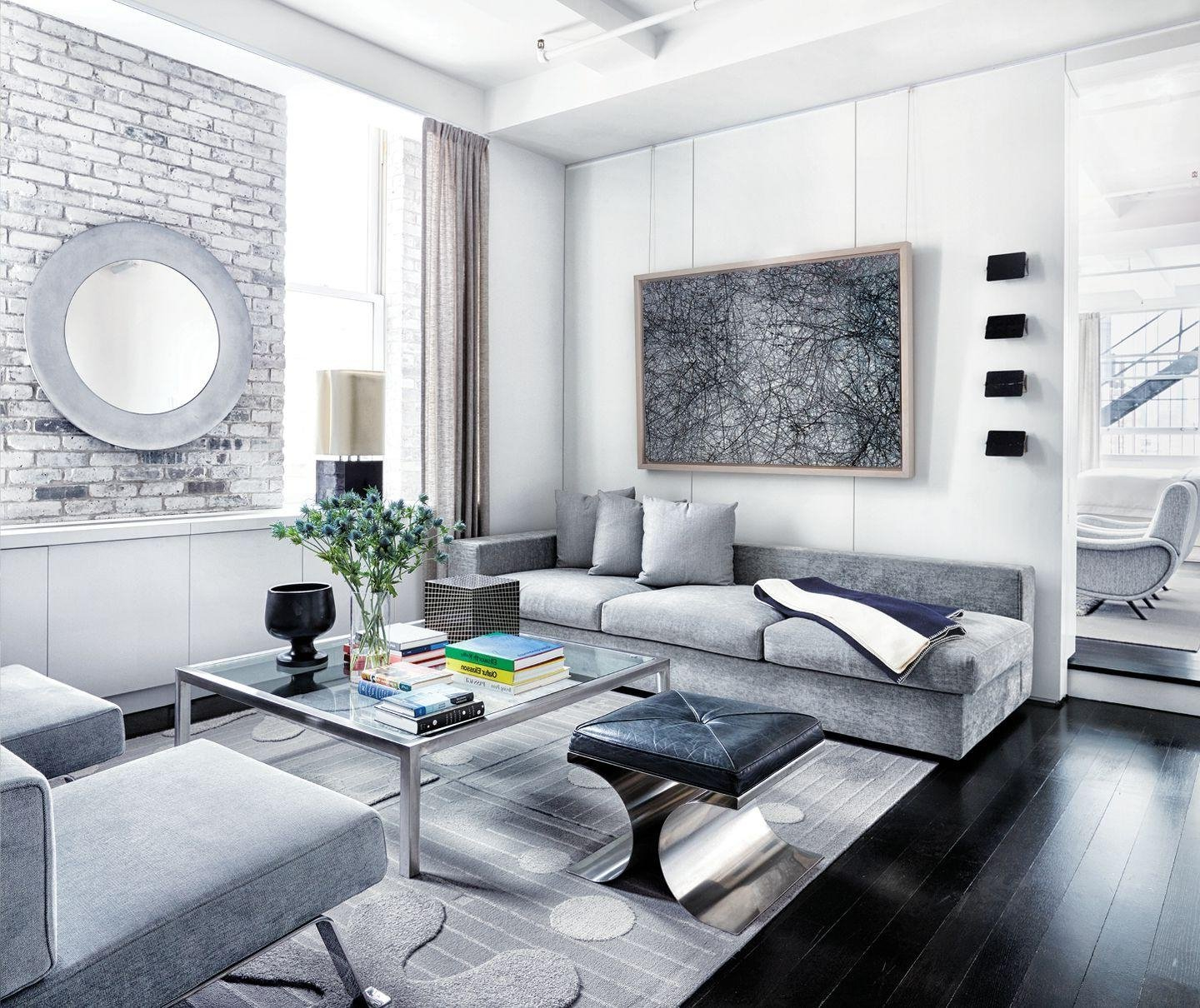 30 Cozy Gray Living Room Ideas For A Stylish Timeless Feel | Foter within Grey Paint Living Room Ideas