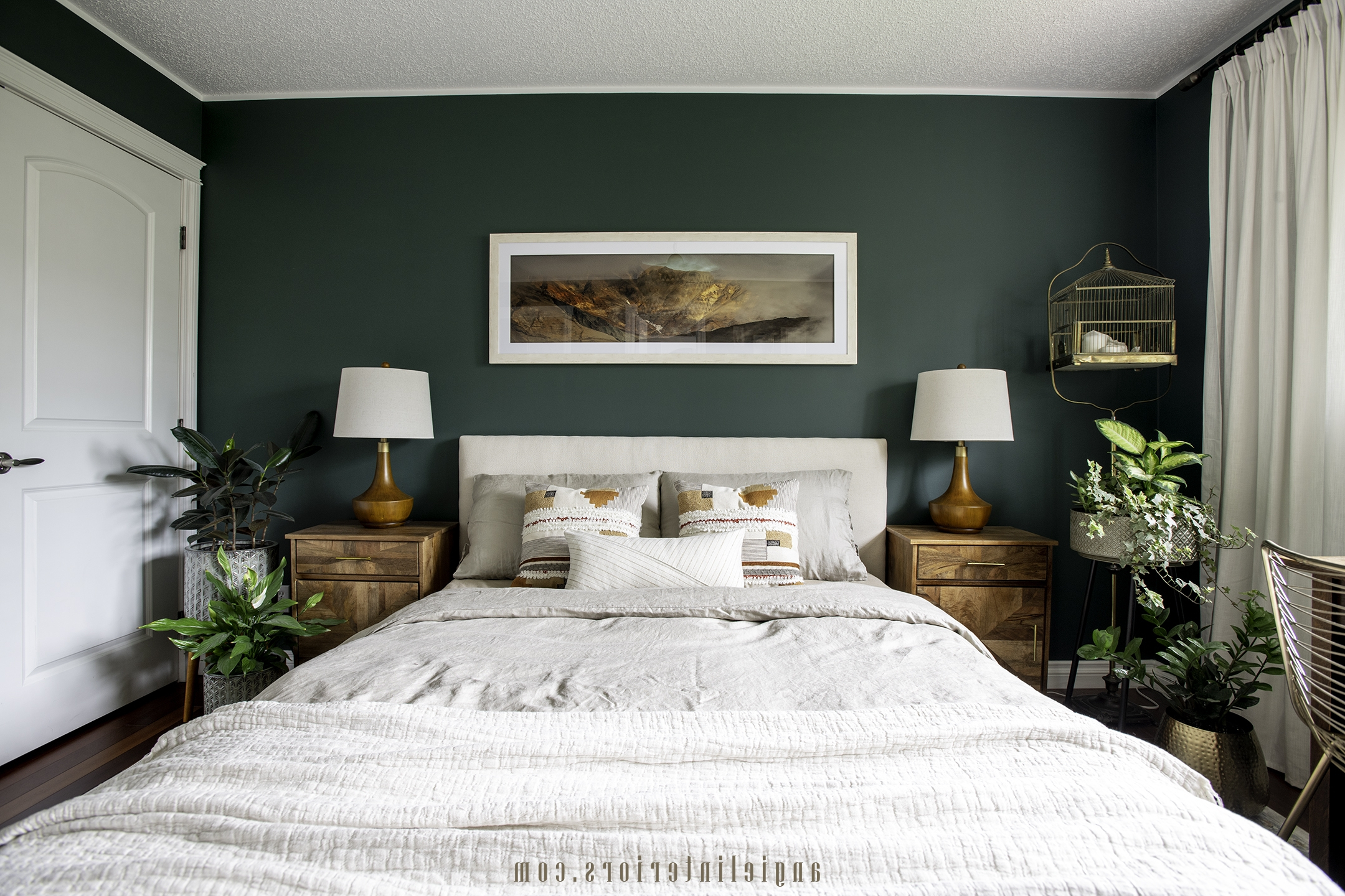 30 Green Accent Wall Bedroom Ideas You’ll Want To Steal - Foter inside Green Bedroom Design Ideas