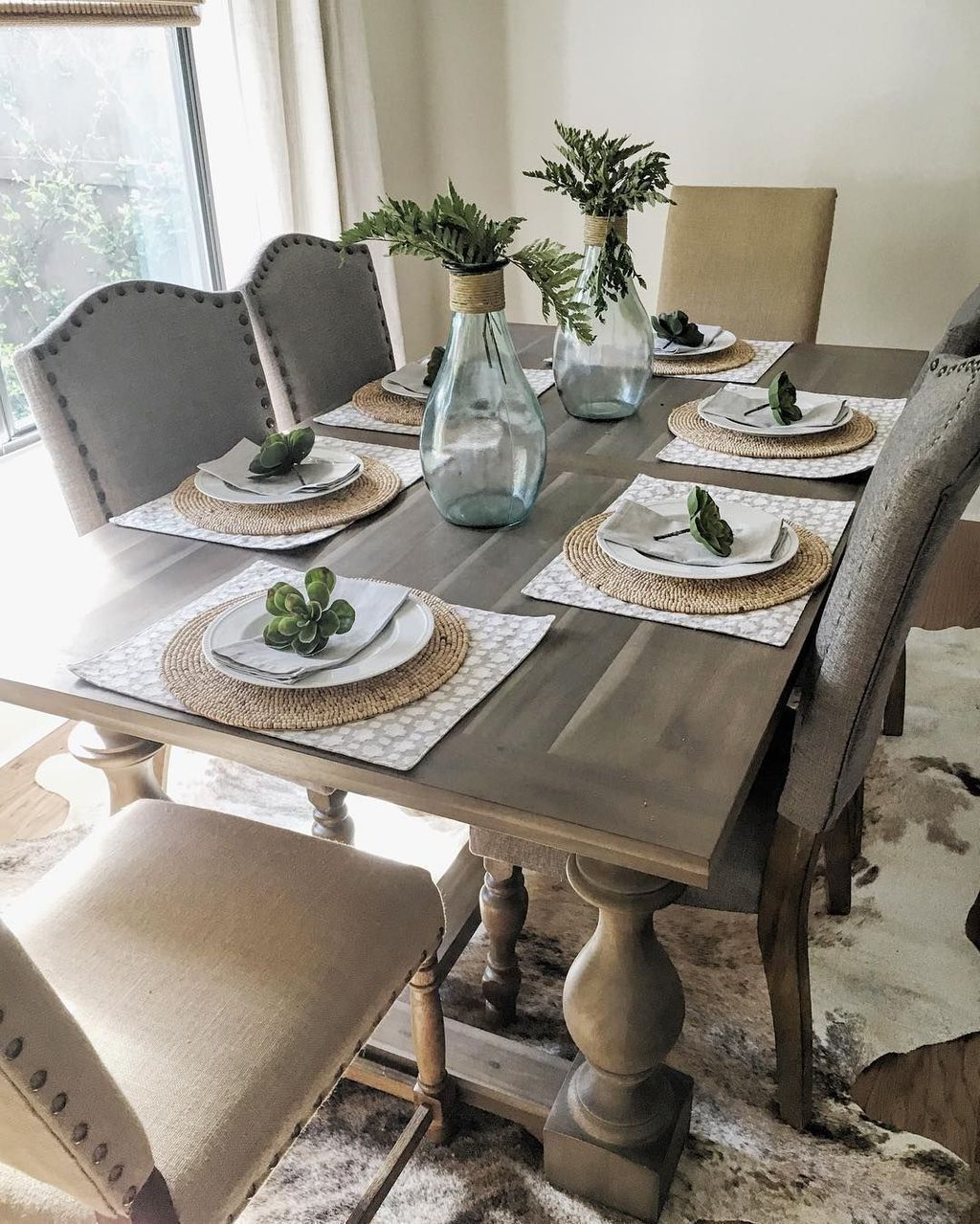 30 Pretty Dining Room Decoration Ideas For Summer Season Pinpon | Table ... throughout Setting the Scene How to Arrange Your Dining Room Table for Guests