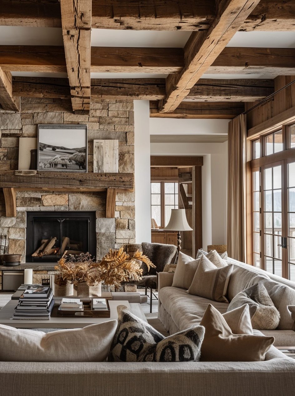 39 Timeless Rustic Living Room Ideas For Your Home - Edward George for Modern Rustic Living Room Concepts for Contemporary Homes