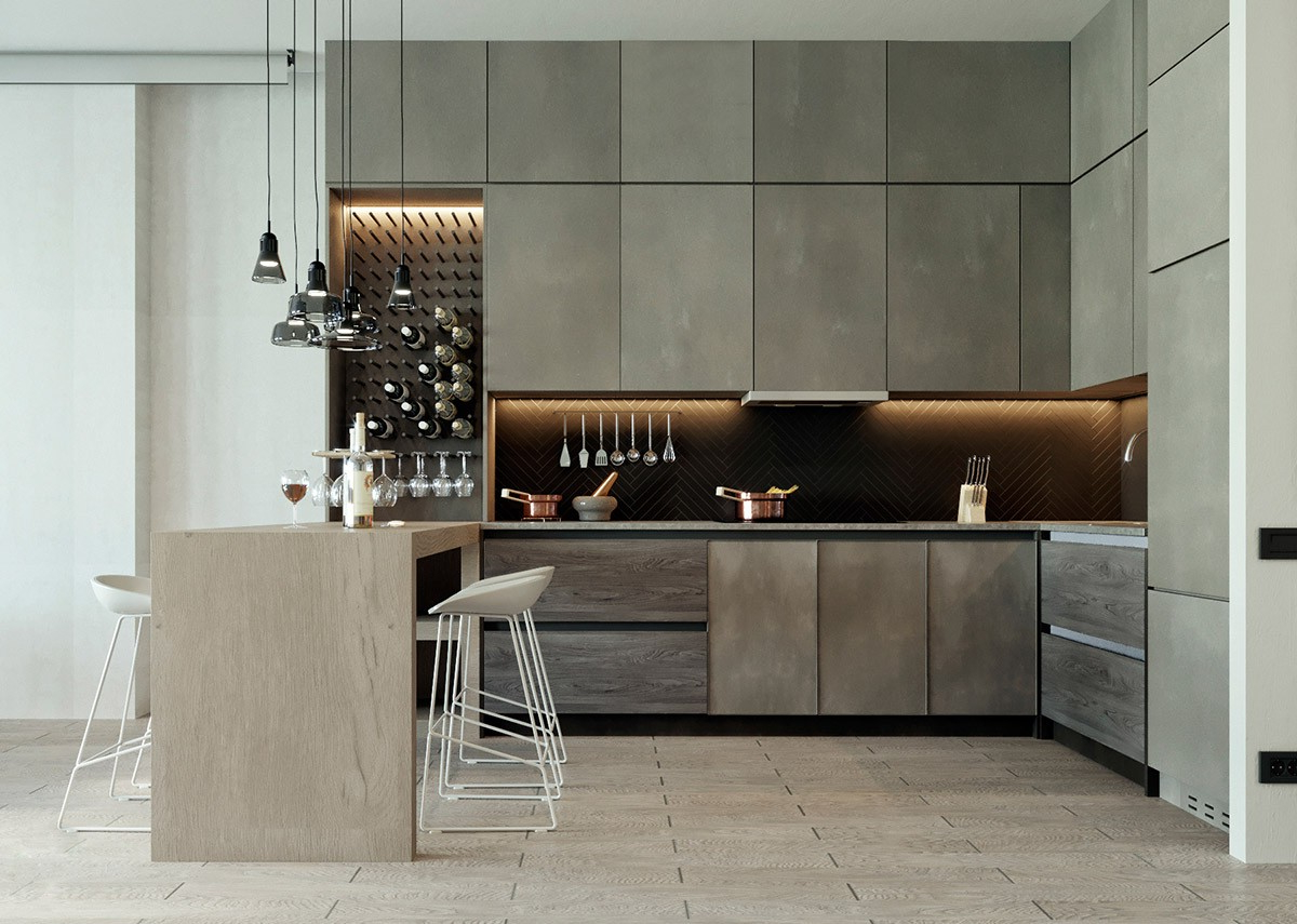 50 Lovely L-Shaped Kitchen Designs And Tips You Can Use From Them ... in Kitchen Ideas L Shape