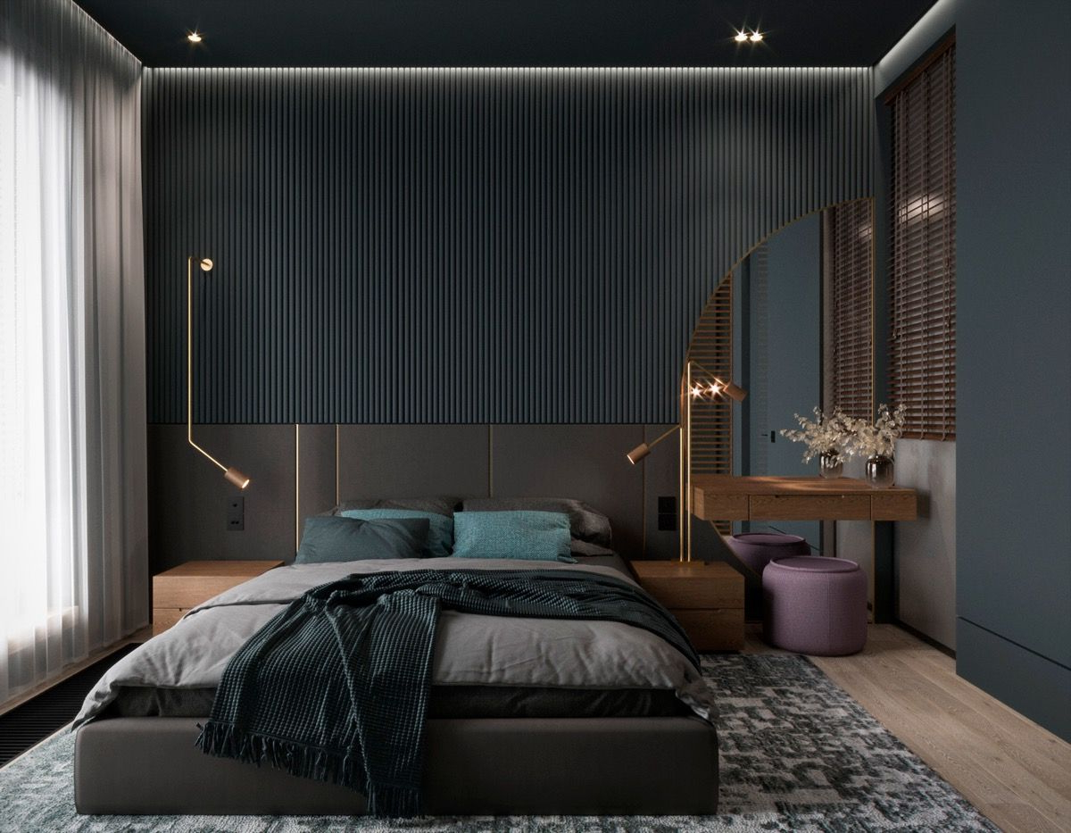 51 Dark Bedroom Ideas With Tips And Accessories To Help You Design ... regarding Dark Bedroom Design Ideas