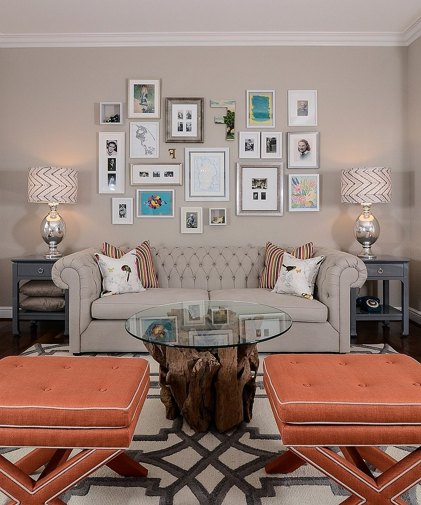 7 Essential Tips For Creating A Gallery Wall In Your Living Room ... with Gallery Wall Living Room Ideas