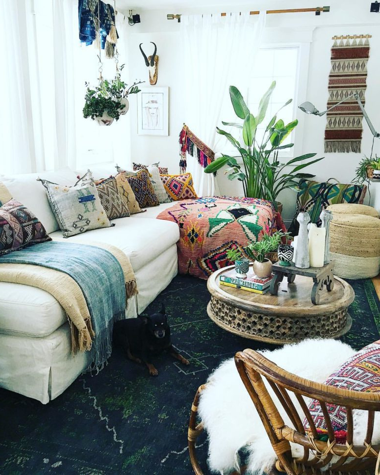 85 Inspiring Bohemian Living Room Designs - Digsdigs throughout Living Room Ideas Bohemian