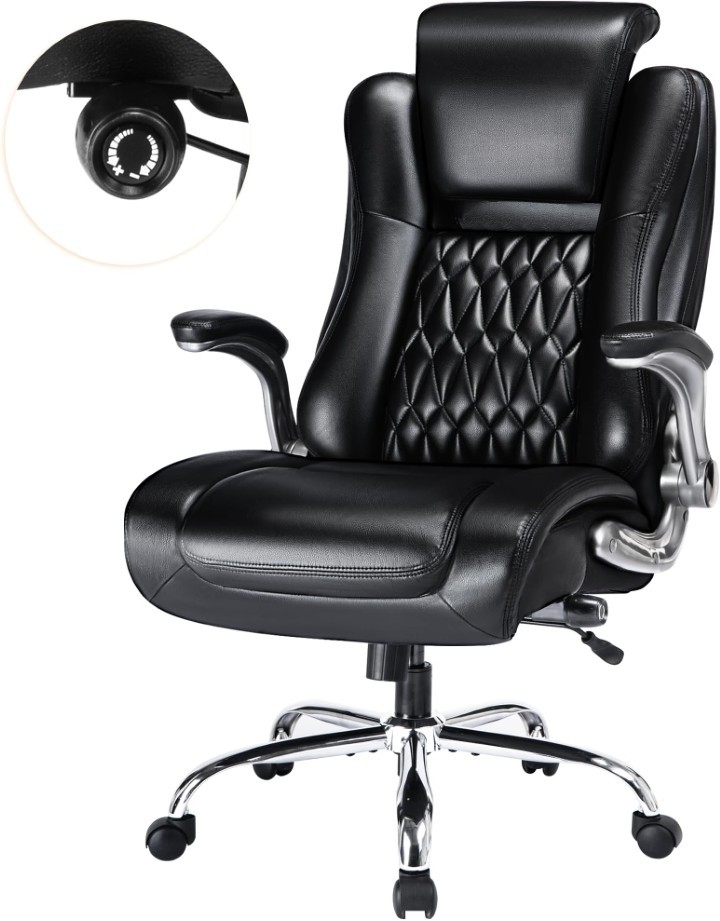Heavy Duty Office Chair for Big and Tall Users - 500 lb Weight Limit