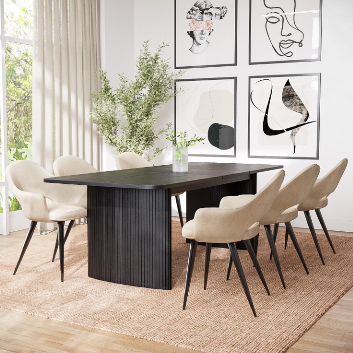How to Choose the Ideal Dining Table Size for 6: Rectangular, Round, & Oval