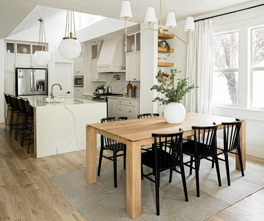 Finding Your Flow Choosing a Dining Room Table Style That Speaks to You