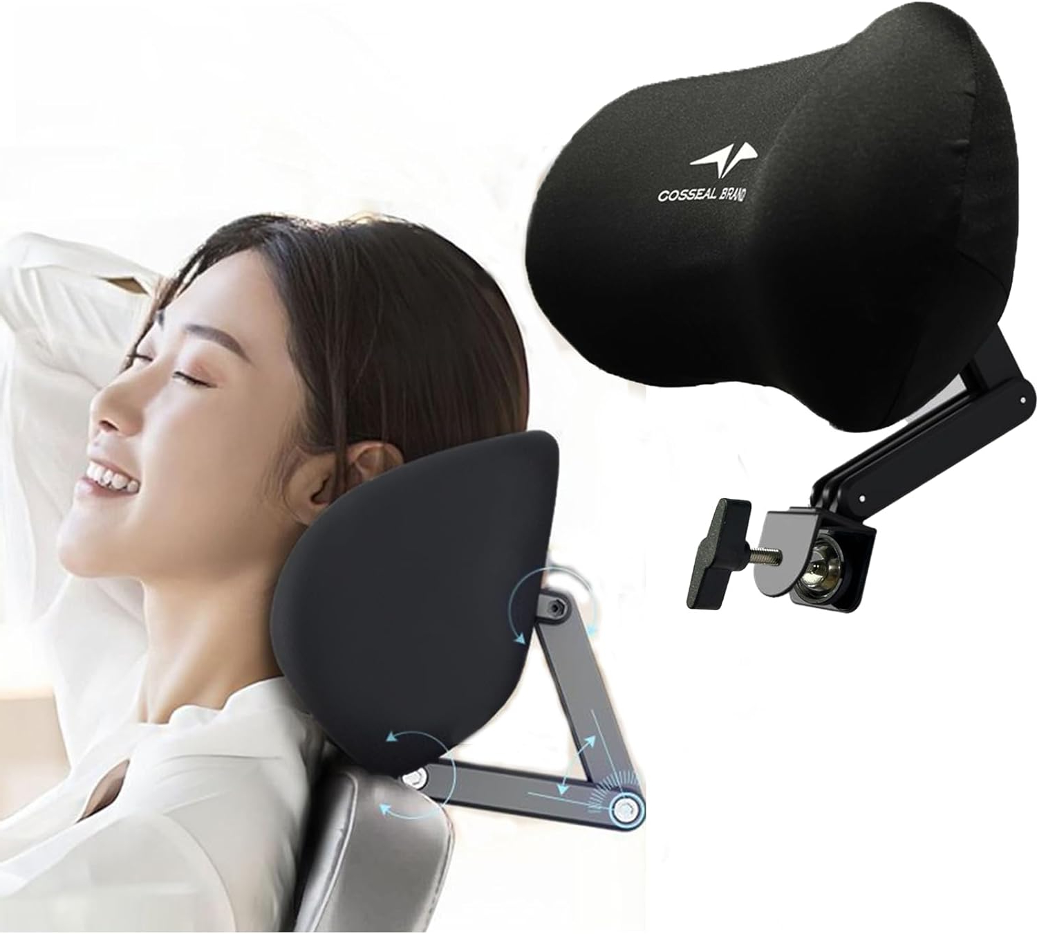 Best Office Chair Headrest Attachment for Neck and Shoulder Relief