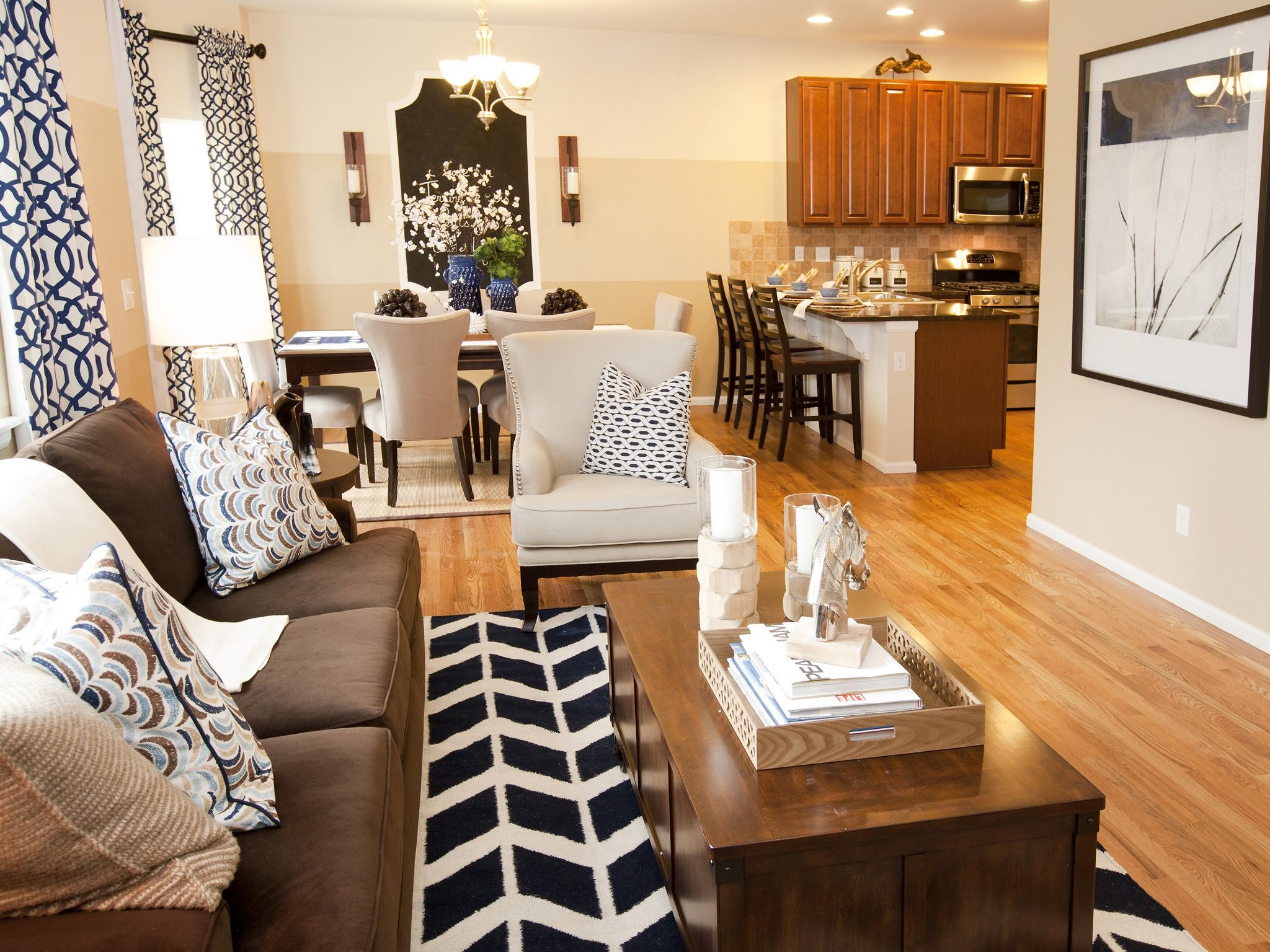 Creative Living And Dining Room Combo Design Solutions within Dining And Living Room Ideas