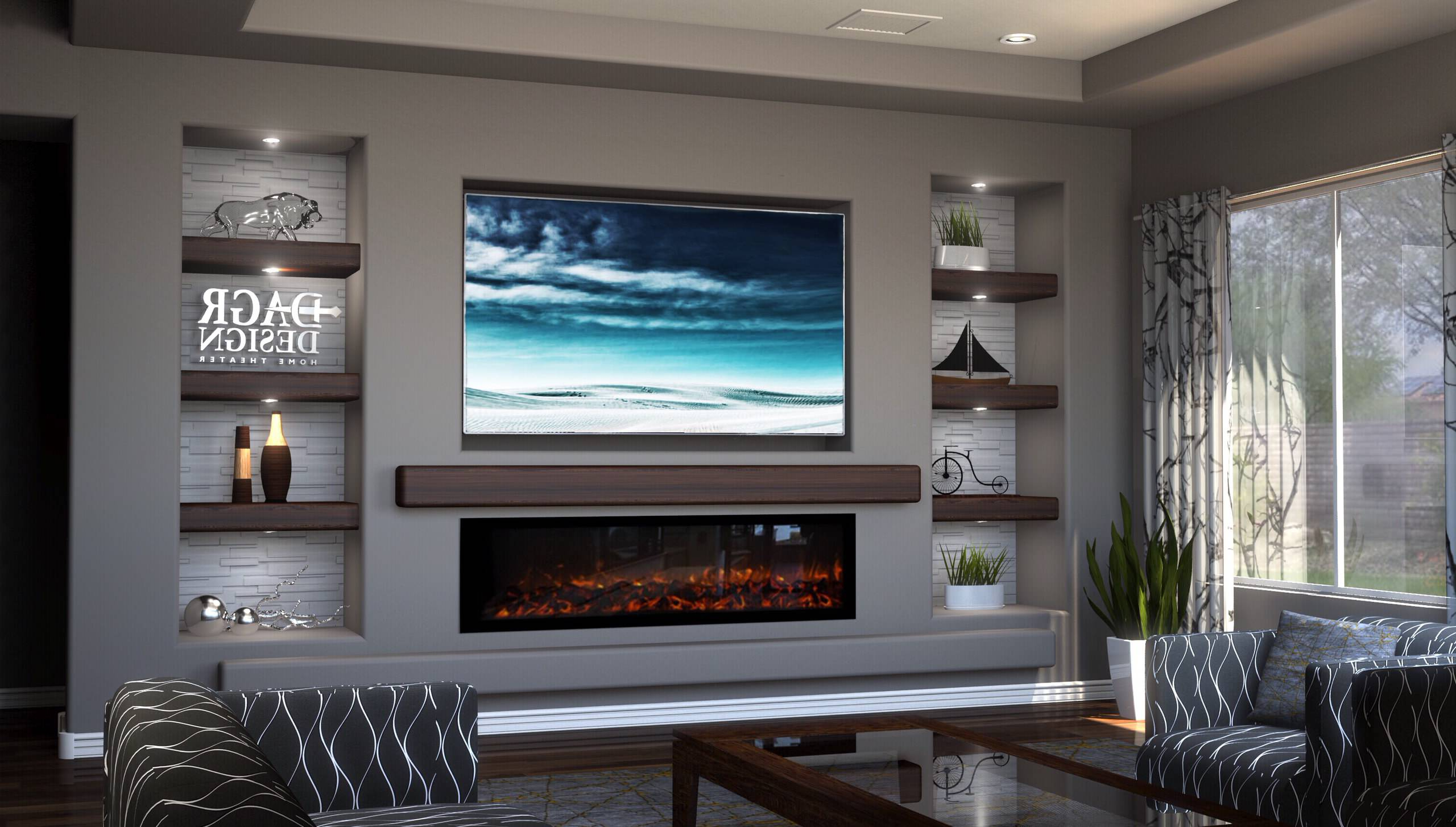 Decorating Ideas For Living Room With Tv Over Fireplace | Bryont Blog in Building the ultimate living room experience where fireplace and tv work together
