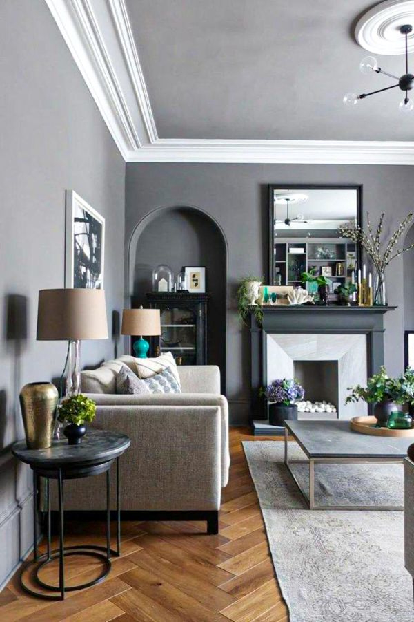 Fabulous Grey Living Room Designs Ideas And Accent Colors - Page 43 Of ... pertaining to Grey Paint Living Room Ideas