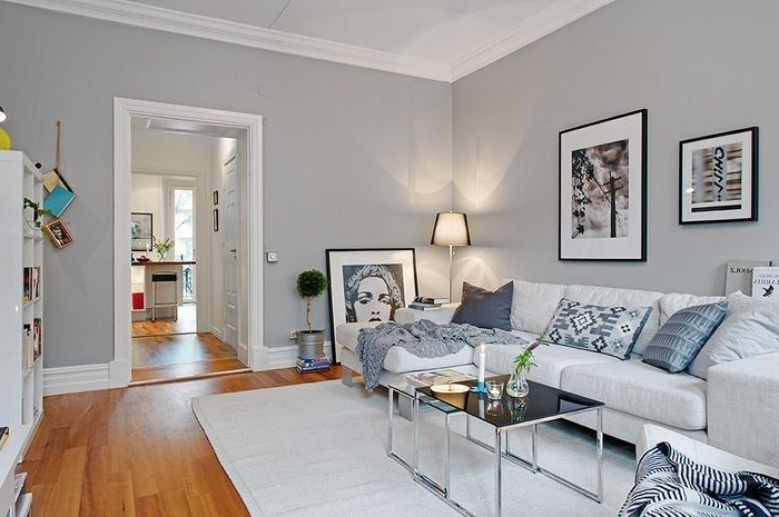 Gray Wall Living Room Design Ideas for Smart Approaches to Creating Comfortable Living Spaces with Gray Walls