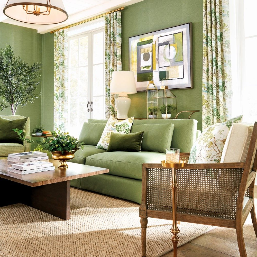 Green Decorating Ideas – Why We Love Green - How To Decorate | Green ... in Living Room Ideas Green