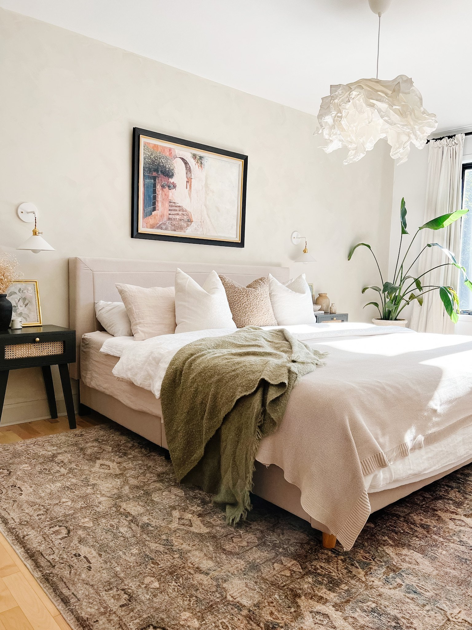 How To Create A Peaceful Master Bedroom - Liv &amp; Bloom regarding Finding Balance in Your Bedroom: How to Create a Restorative Space