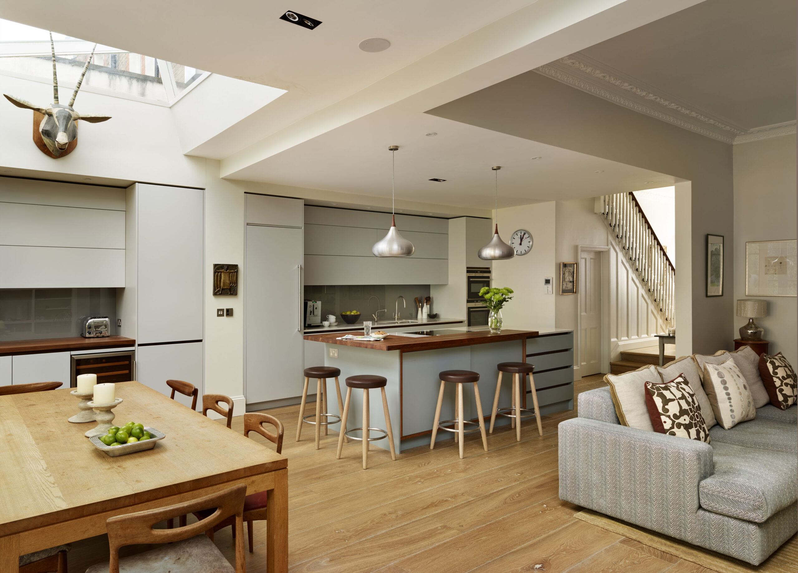 Kitchens Open To Living Room Designs - Dream House in Kitchen In Living Room Ideas