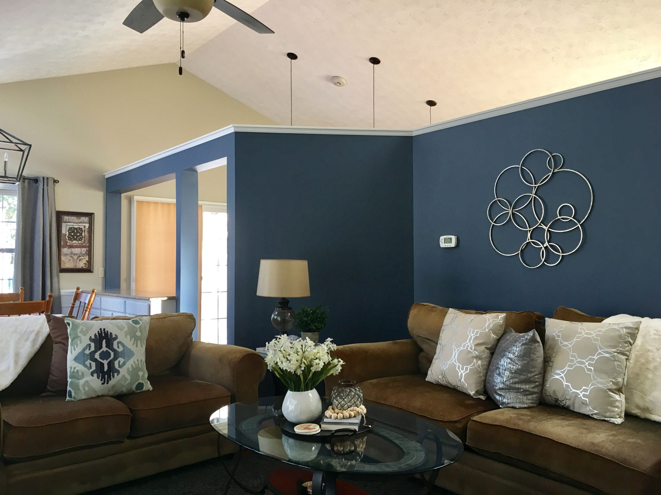 Living Room Accent Wall Paint Ideas To Elevate Your Home's Style ... inside Living Room Ideas With Accent Wall