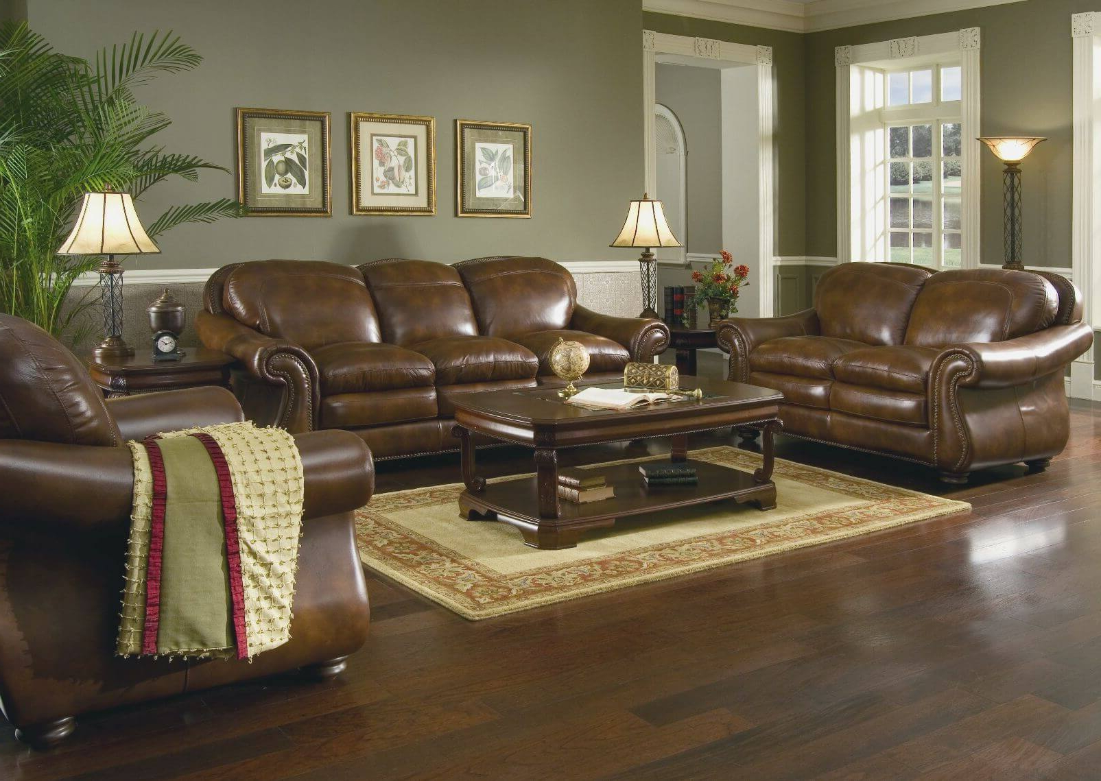 Living Room Decor With Dark Brown Couch - Inspiring Ideas within Dark Brown Couches Living Room Ideas