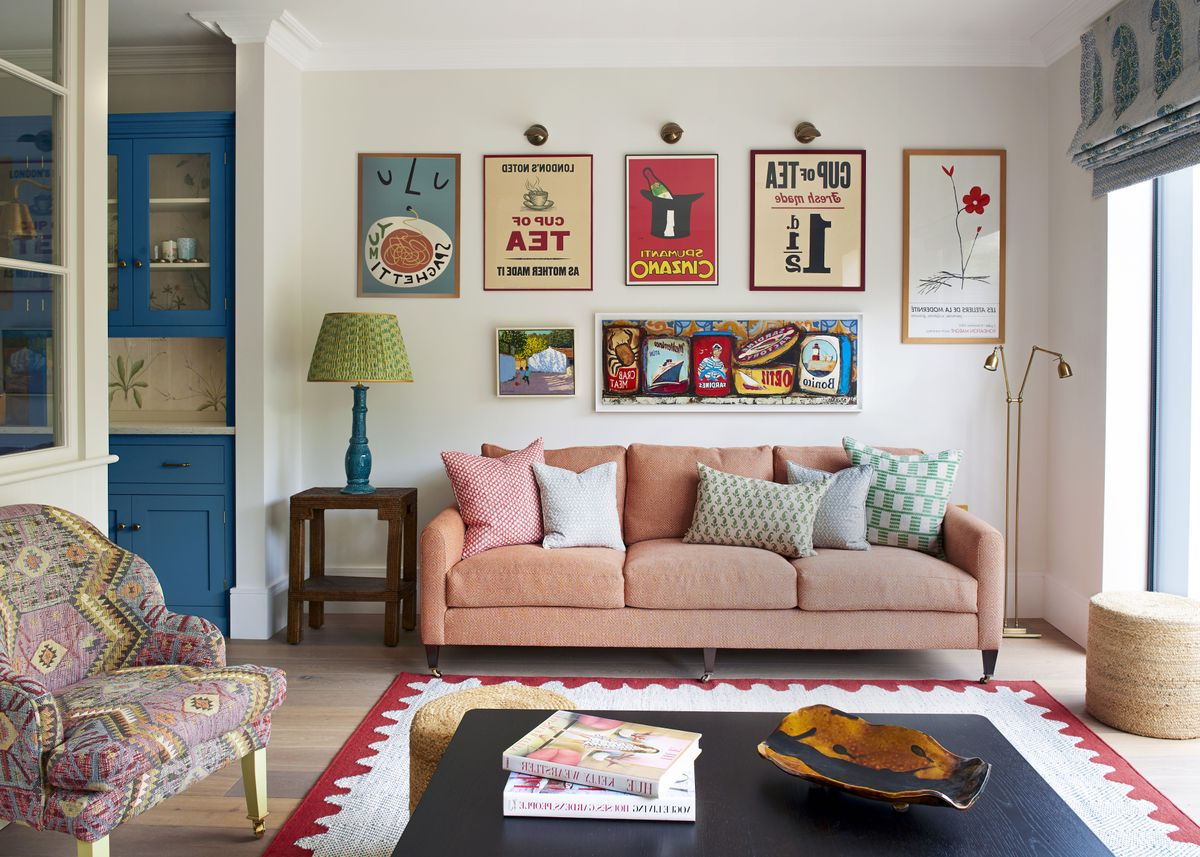 Living Room Gallery Wall Ideas – 10 Ways To Add Design Flair | Livingetc for Gallery Wall Living Room Ideas