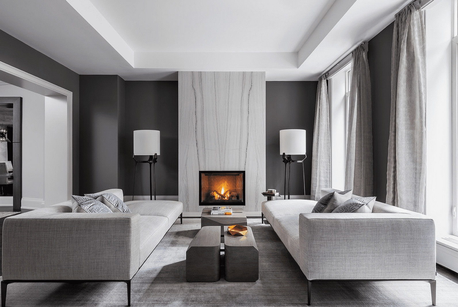 Creating a Serene Atmosphere with Modern Grey Interior Design
