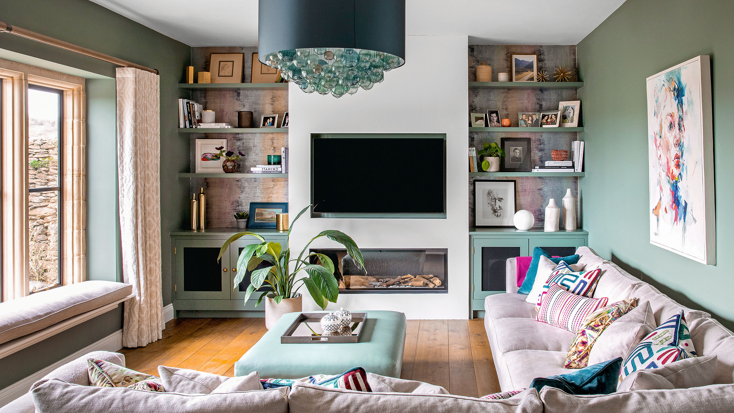 Living Room Tv Ideas – 10 Ways To Style A Tv To Perfection | Homes And ... within Maximizing Space and Style with Smart TV Placement Ideas