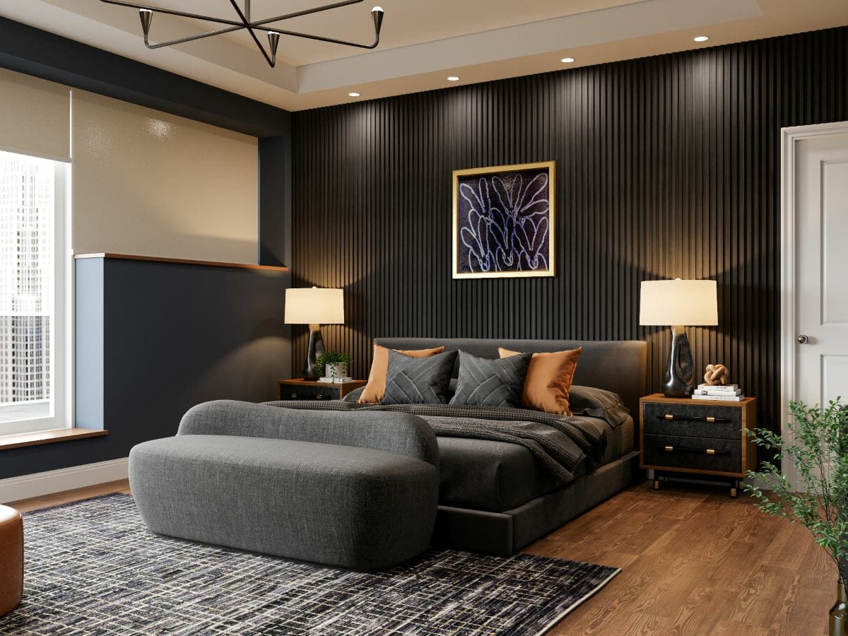 Masculine Ideas For Mens Bedroom Decor For A Sleek And Stylish Space intended for Creating a Modern Men&amp;#039;s Bedroom That Reflects Personal Style