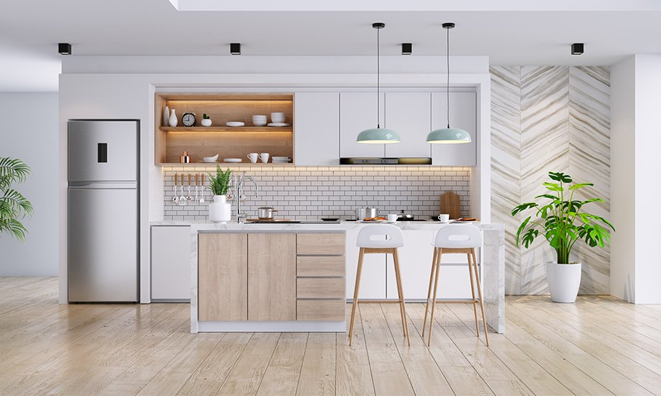 One Wall Kitchen Design Ideas For Your Home | Design Cafe in Kitchen Ideas For Walls