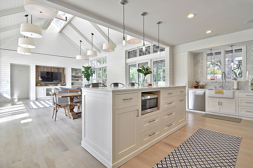 Open Kitchen And Living Room Design Ideas regarding Designing functional zones that blend kitchen and living room