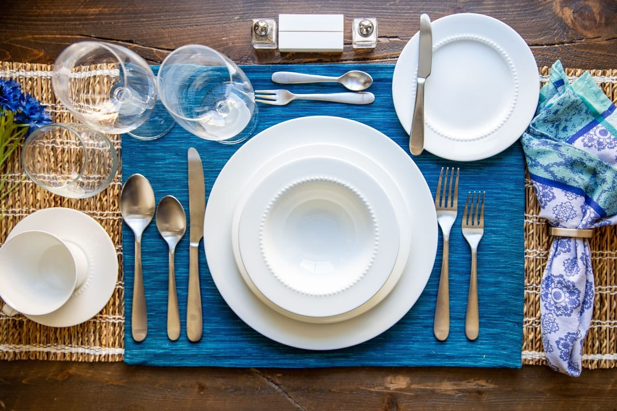 Proper Table Setting For Dinner Party | Cabinets Matttroy regarding How To Set Dining Room Table