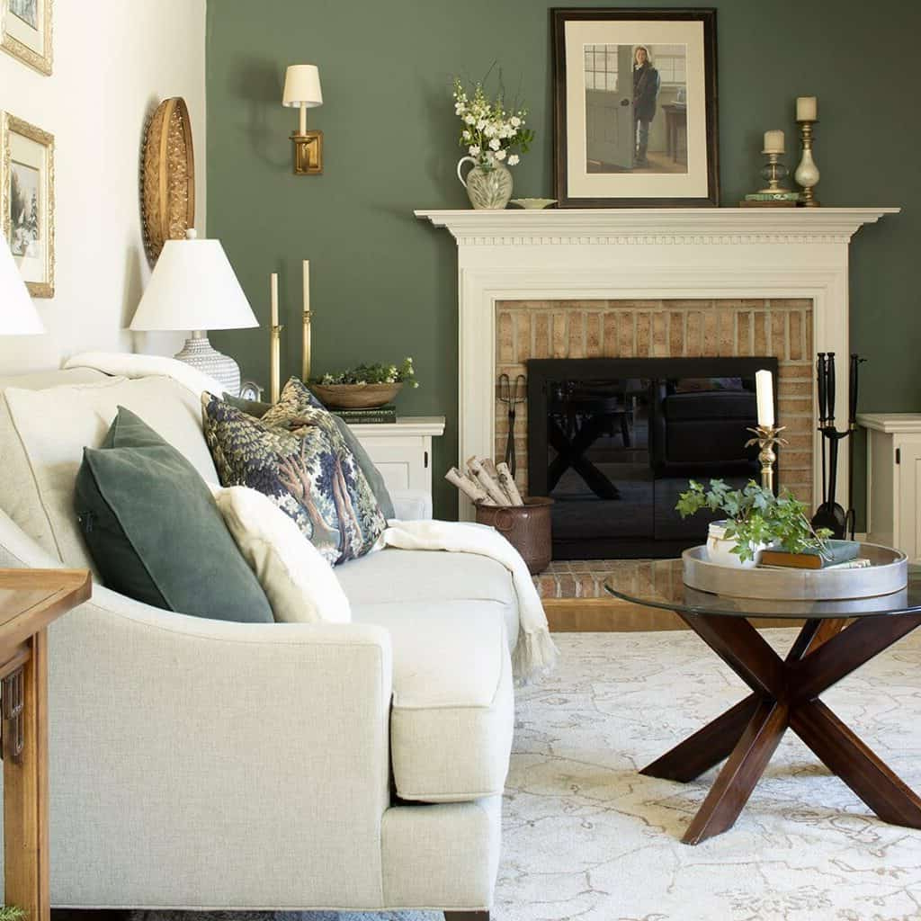 Sage Green Living Room - Soul &amp; Lane regarding Living Room Ideas Sage Green