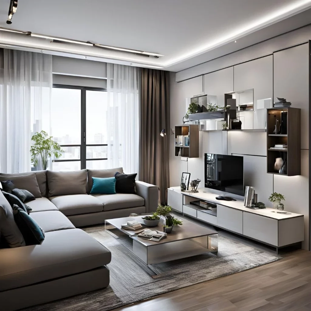 Top 13 Apartment Living Room Ideas To Maximize Space And Style with regard to Multi-functional furniture solutions for minimalist modern living spaces