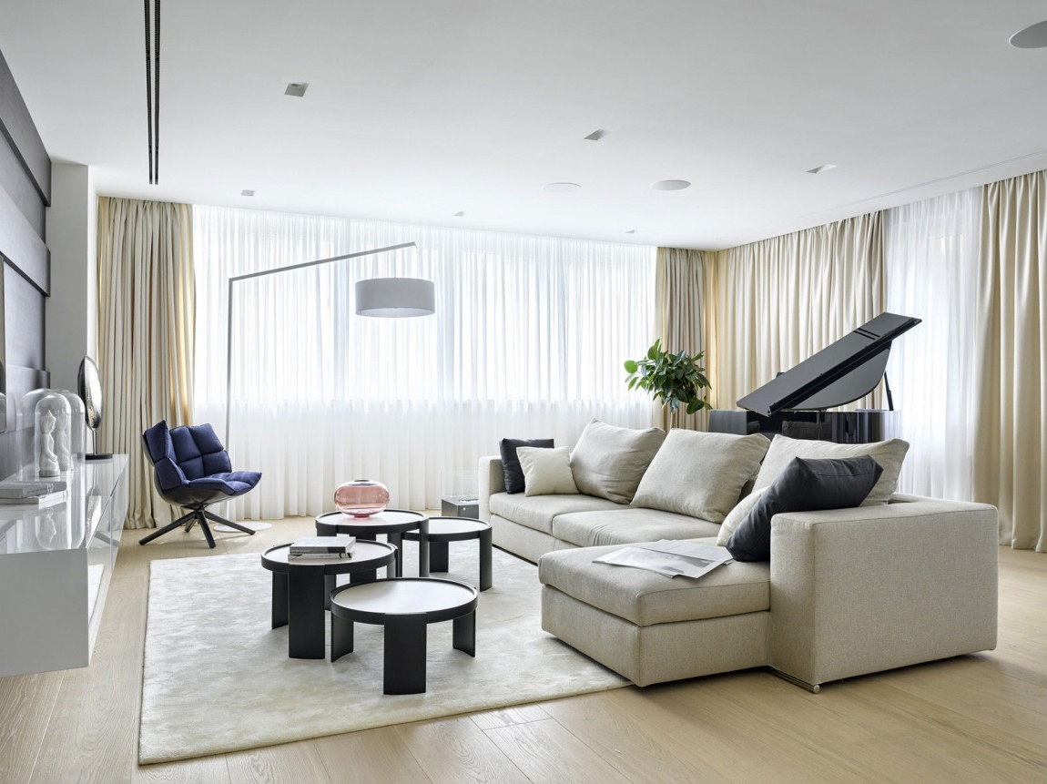 1: Modern Luxury Apartment Interior Design with regard to Modern Luxury Apartment Interior Design Ideas