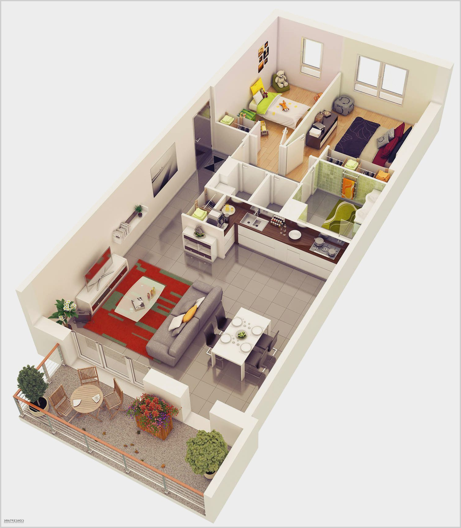 10 Innovative 2 Bedroom Apartment Interior Design Ideas To Transform ... throughout How to Style Your Two Bedroom Apartment for Maximum Aesthetic Appeal