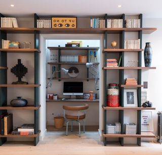 10 Ways To Design A Home Office Into Your Living Room | Livingetc with regard to Office In The Living Room Ideas