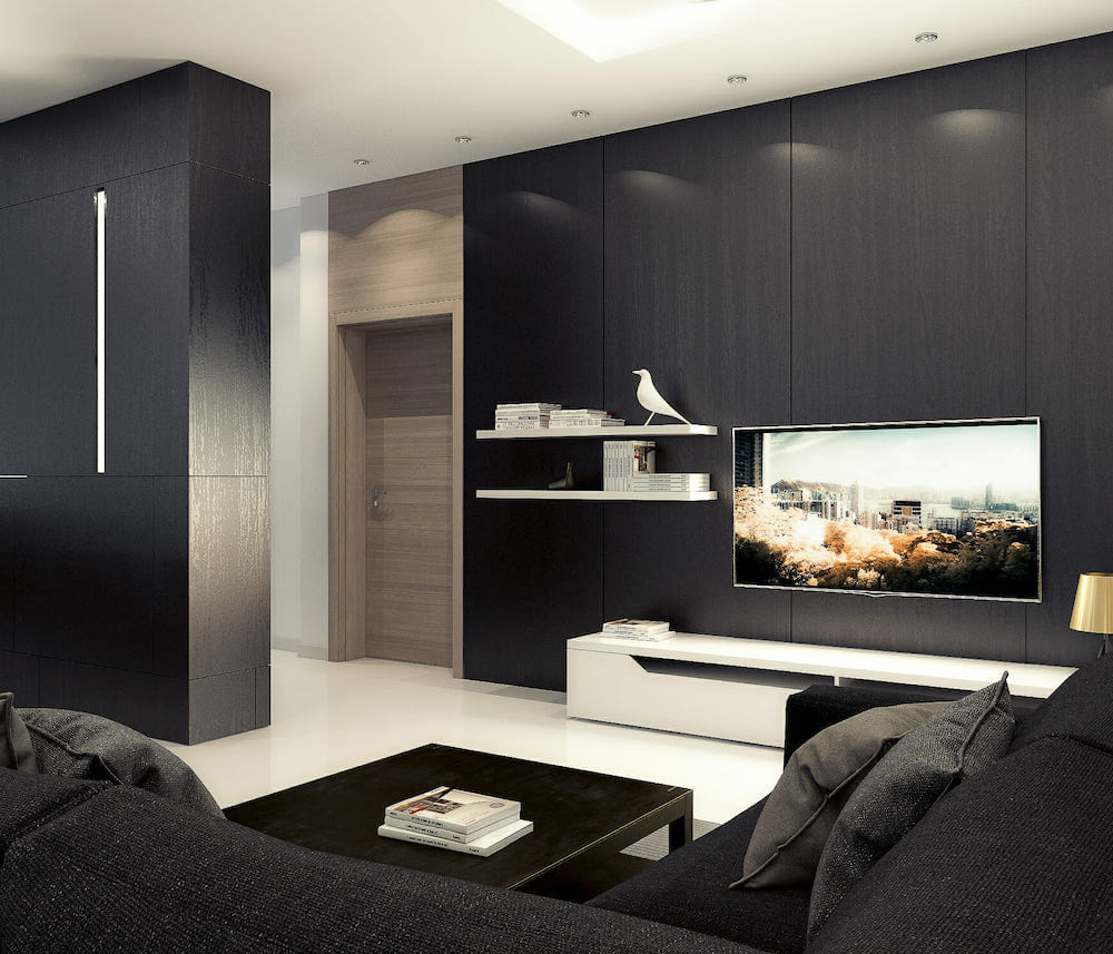 12 Black And White Interior Design Ideas For Monochrome Magic ... intended for Black And White Interior Design Ideas