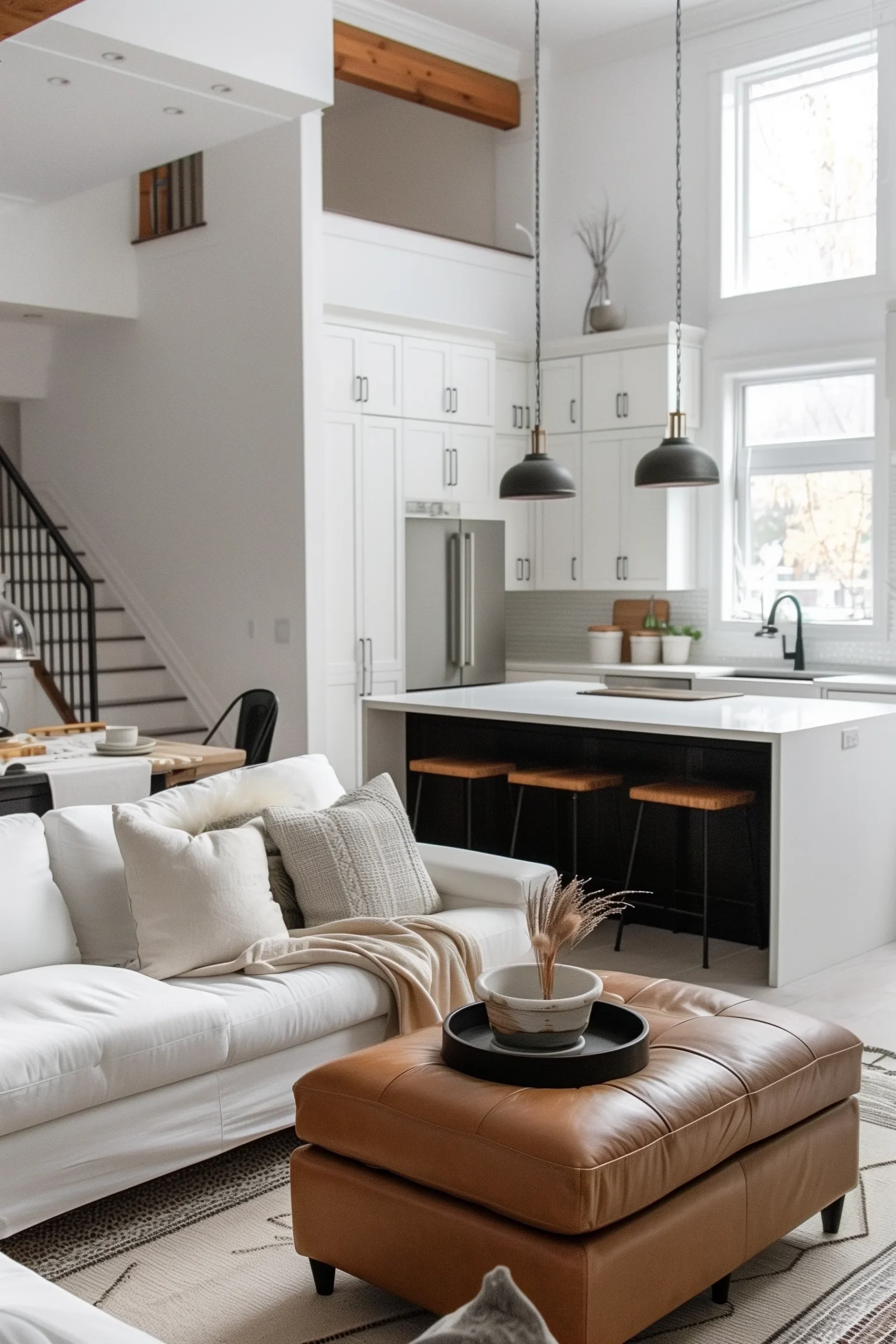 17 Stunning Small Kitchen Living Room Combo Ideas with regard to Creative small kitchen living room designs for modern homes