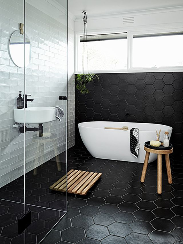 Transforming Ordinary Bathrooms Into Sophisticated Black and White Sanctuaries