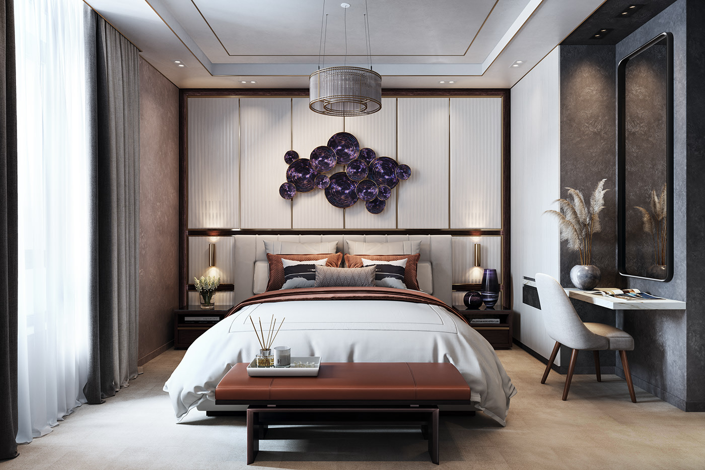 2 Bedroom Apartment Interior Design | Behance intended for Budget-Friendly 2 Bedroom Apartment Makeovers