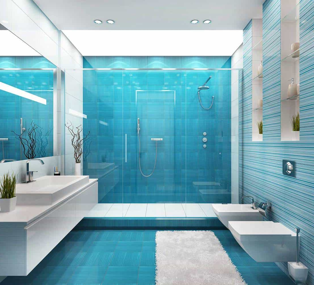 27 Blue Bathroom Ideas [With Pictures] - Marmads regarding Bathroom Ideas Blue