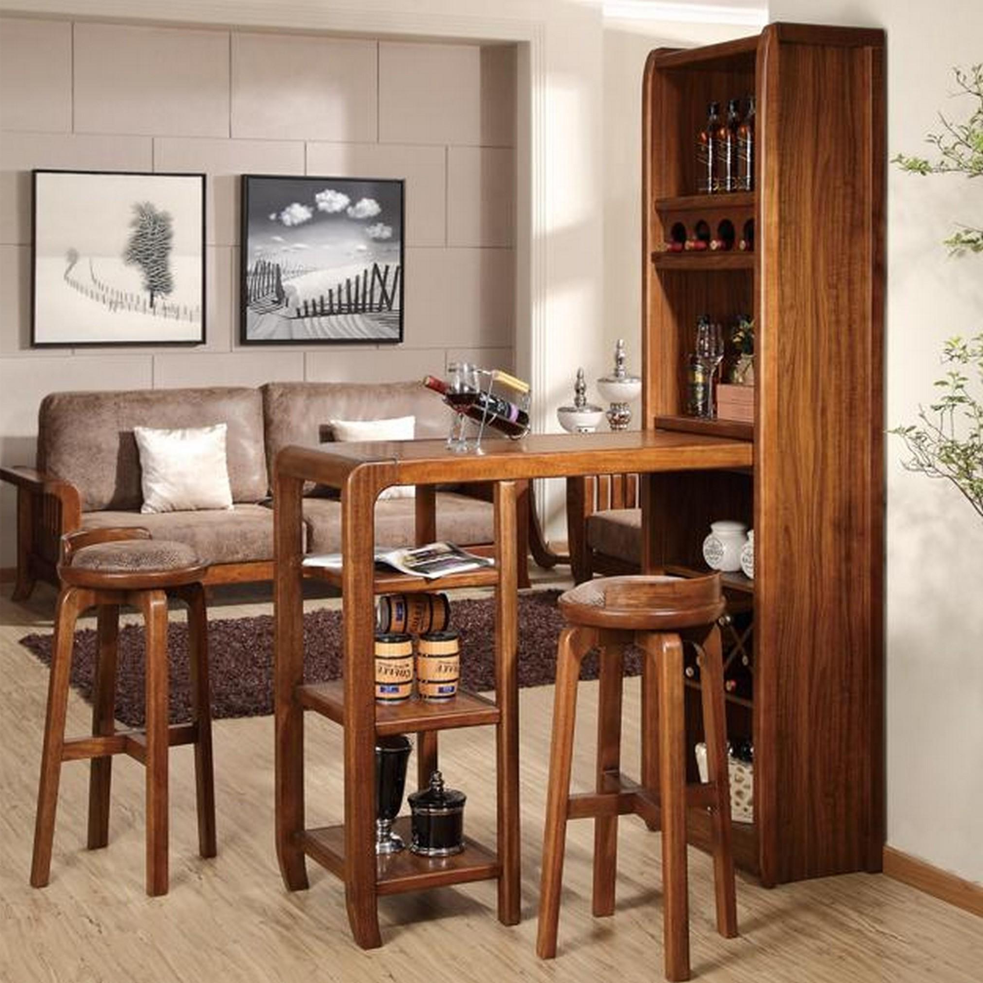 27+ Impressive Living Room Bar Ideas To Inspire intended for Transforming your living room with a compact bar setup