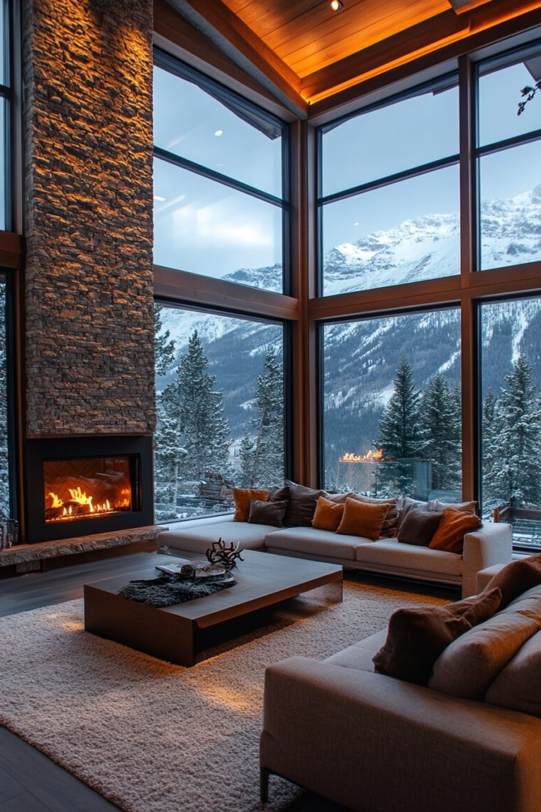 29 Modern Cabin Interior Design Ideas For A Perfect Balance Of Comfort ... within Modern Cabin Interior Design Ideas