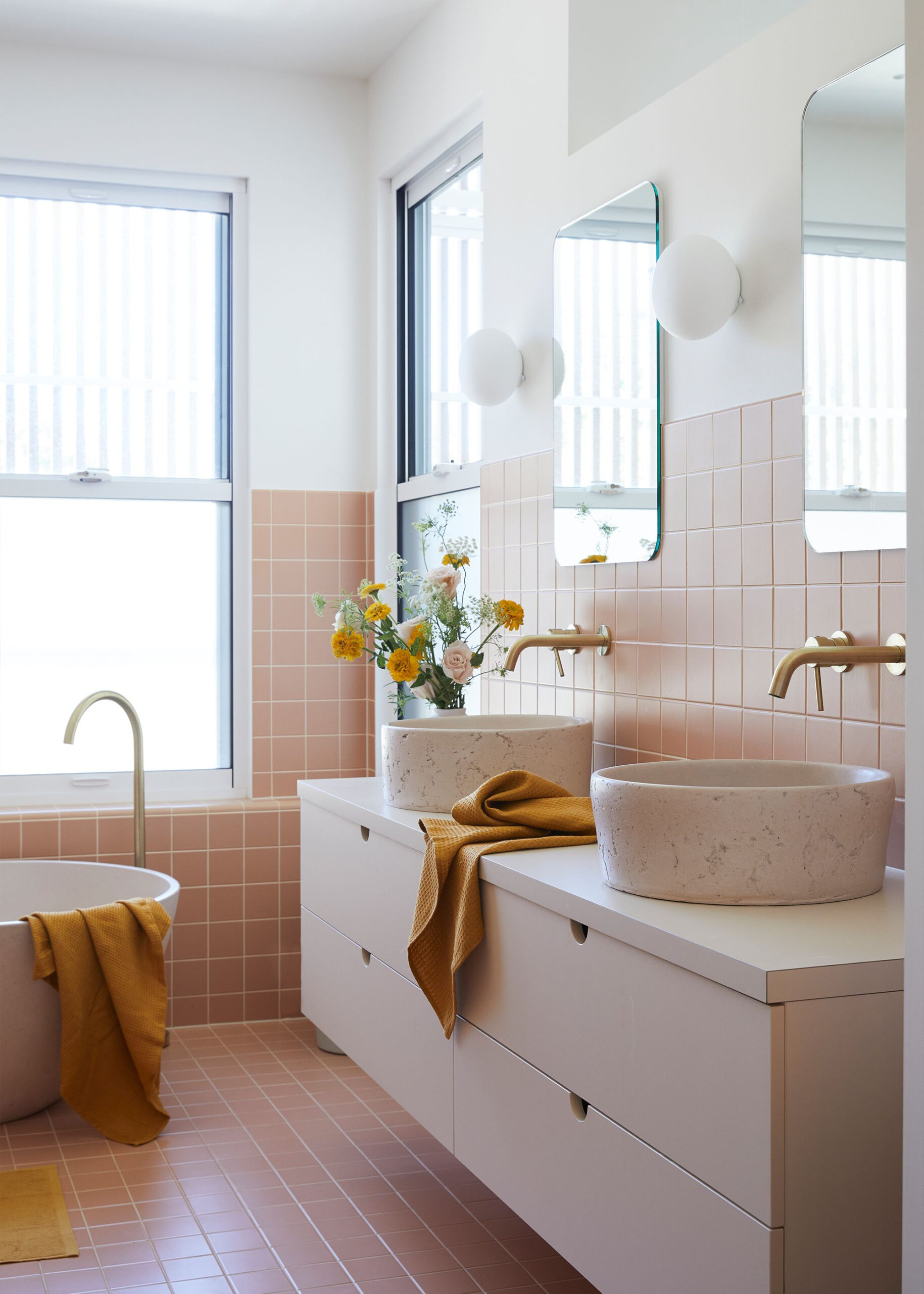 30 Stylish Bathroom Vanity Ideas | Inspiring Designs - Materialsix for Bathroom Ideas Vanity